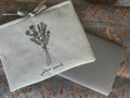 Personalized Laptop Sleeve - Flower Bouquet