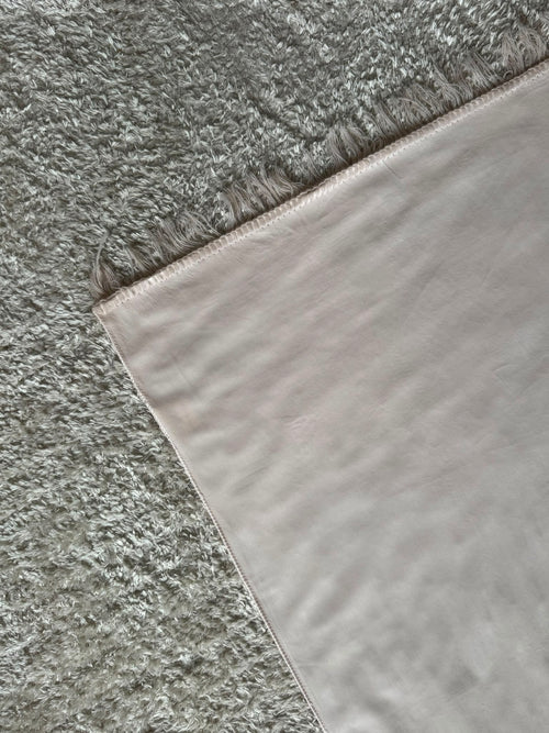 Prayer Mat with Name - Light Pink Velvet Prayer Mat